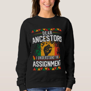 Sehr geehrte Vorfahren, ich verstehe die Zuordnung Sweatshirt