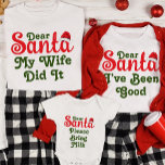Sehr geehrte Weihnachtsfamilie T-Shirt<br><div class="desc">Fügen Sie den Feierlichkeiten Ihrer Familie einen Hauch Spaß und viel Charme hinzu mit unserem T - Shirt "Lieber Weihnachten" Custom Funny Christmas Family Group. Dieses reizvolle und personalisierte Shirt ist der ideale Weg, um die Weihnachtswünsche Ihrer Familie mit einer humorvollen Drehung zu teilen. Passen Sie das Shirt mit Ihrem...</div>