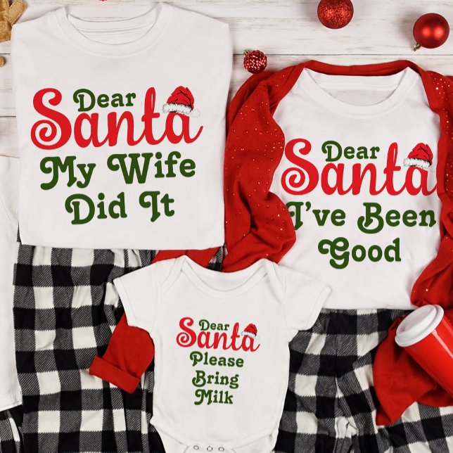 Sehr geehrte Weihnachtsfamilie T-Shirt (Von Creator hochgeladen)