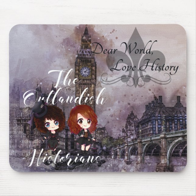 Sehr geehrte Welt, Liebe History Mouse Pad Mousepad (Vorne)