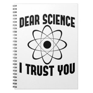 Sehr geehrte Wissenschaft, ich vertraue Ihnen - Lu Notizblock