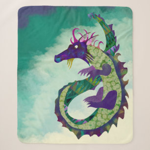 Sehr geehrter Dragon Sherpa Blanket-Medium-Größe Sherpadecke
