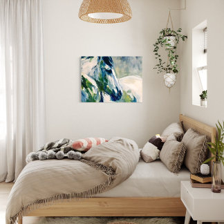 Sehr geehrter Freund - Abstraktes Pinselstrich Leinwanddruck