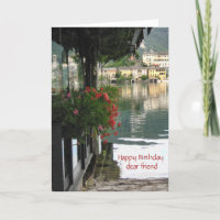 Sehr geehrter Freund und ein schönes Glück zum Geb