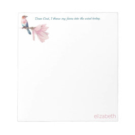 Sehr geehrter Gott, Bird & Magnolia Notepad Notizblock