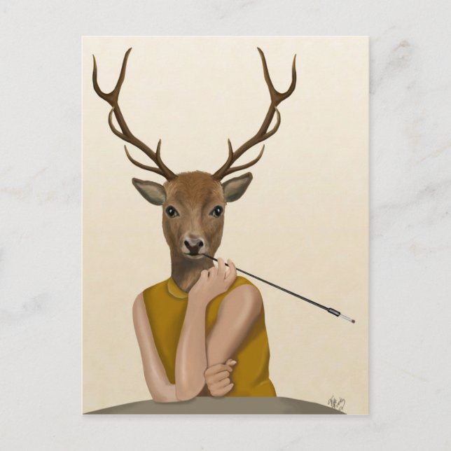 Sehr geehrter Herr Audrey 2 Postkarte (Vorderseite)