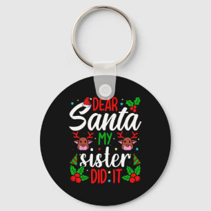 Sehr geehrter Herr Weihnachts meine Schwester hat  Schlüsselanhänger