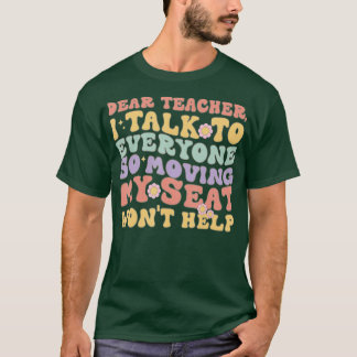 Sehr geehrter Lehrer, ich spreche mit allen, die s T-Shirt