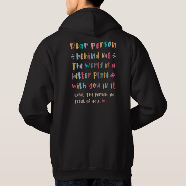 Sehr geehrter Mensch hinter mir T - Shirt (Rückseite)