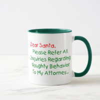 Sehr geehrter Santa Anwalt - Funny Christmas Lette