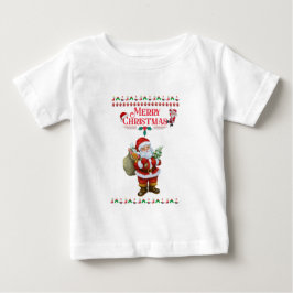 Sehr geehrter Santa | Heilige Weihnachten 2024 Baby T-shirt