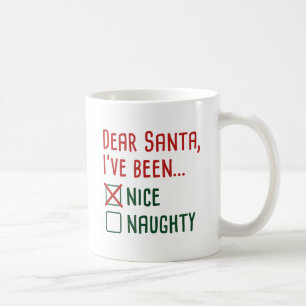 Sehr geehrter Santa Kaffeetasse