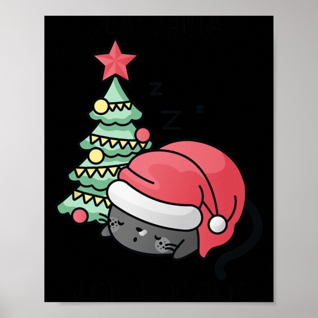 Sehr geehrter Santa Poster (Vorne)