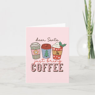 Sehr geehrter Santa   Weihnachtskaffee