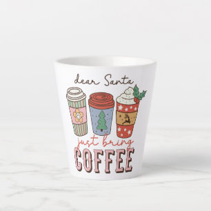 Sehr geehrter Santa   Weihnachtskaffee Milchtasse