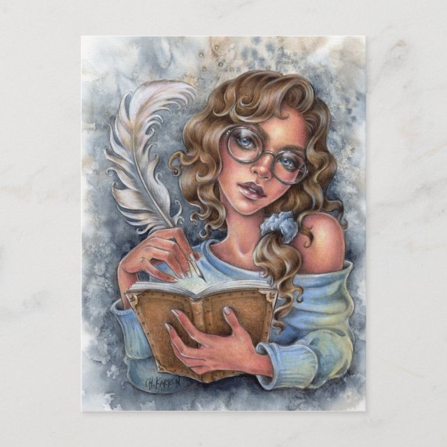 Sehr geehrter Tagebuch Postkarte (Vorderseite)