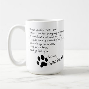 Sehr geehrter Tierarzt, individualisierbarer Pet N Kaffeetasse