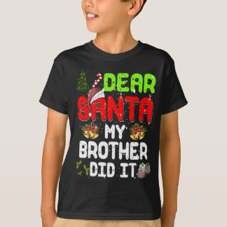 Sehr geehrter Weihnachtsbruder hat es lustige Weih T-Shirt