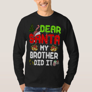 Sehr geehrter Weihnachtsbruder hat es lustige Weih T-Shirt