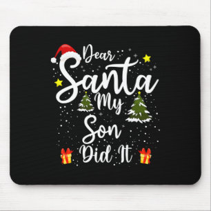 Sehr geehrter Weihnachtsmann, hat es sonniges Weih Mousepad