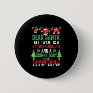Sehr geehrter Weihnachtsmann, ich Wollte ein feine Button