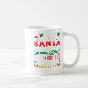 Sehr geehrter Weihnachtsmann, ich Wollte nur ein f Kaffeetasse