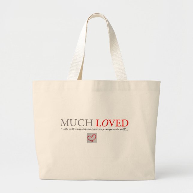 Sehr geliebt - Tasche für Kleinkinder/Mädchen (Vorne)