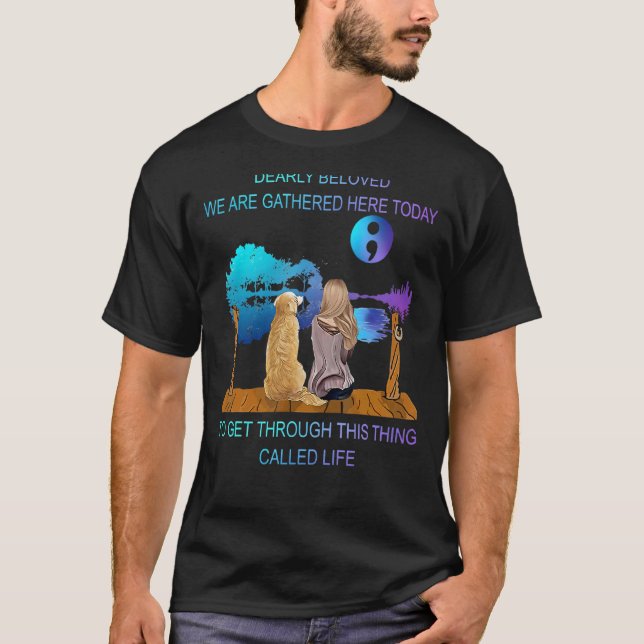 Sehr geliebt werden wir heute hier versammelt, um  T-Shirt (Vorderseite)