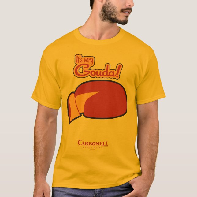 Sehr Gouda! T-Shirt (Vorderseite)