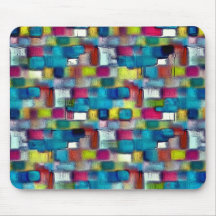 Sehr grobe Textur von bunten quadratischen Formen 