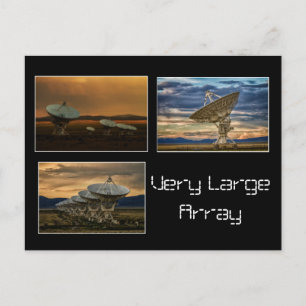Sehr große Array-Collage Postkarte