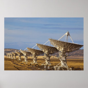Sehr großes Array alias National Radio Astronomie Poster