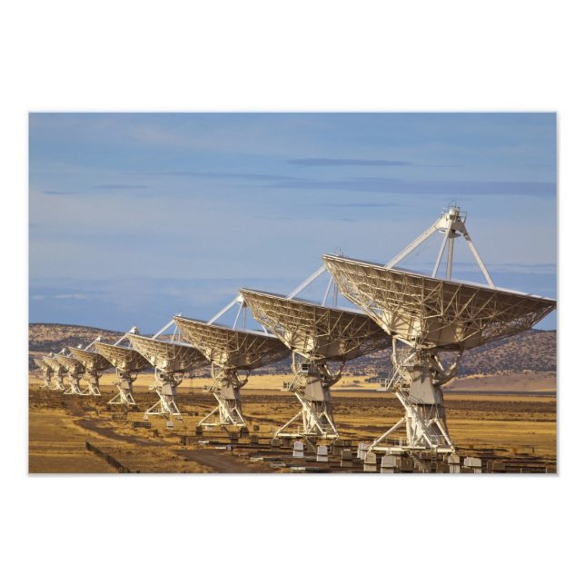 Sehr großes Array als National Radio Astronomie Fotodruck (Vorne)