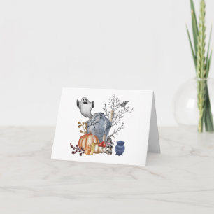 Sehr gruselige Halloween-Illustration Karte
