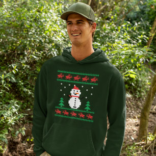 Sehr hässliche Weihnachtsfeier Rutting Rentier Hoodie