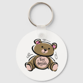 Sehr hässlicher Teddybär Schlüsselanhänger
