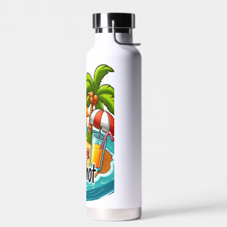 Sehr heiße Jahreszeit Trinkflasche