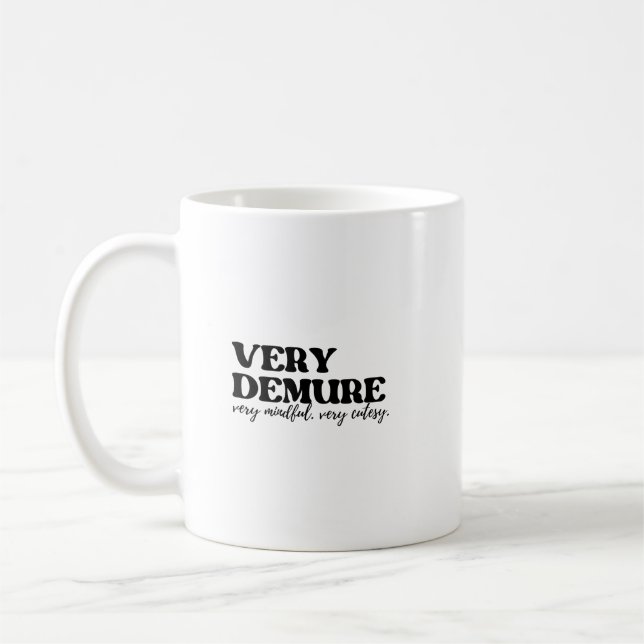 Sehr hohe Belastung sehr vorsichtig, sehr kutsch Kaffeetasse (Links)