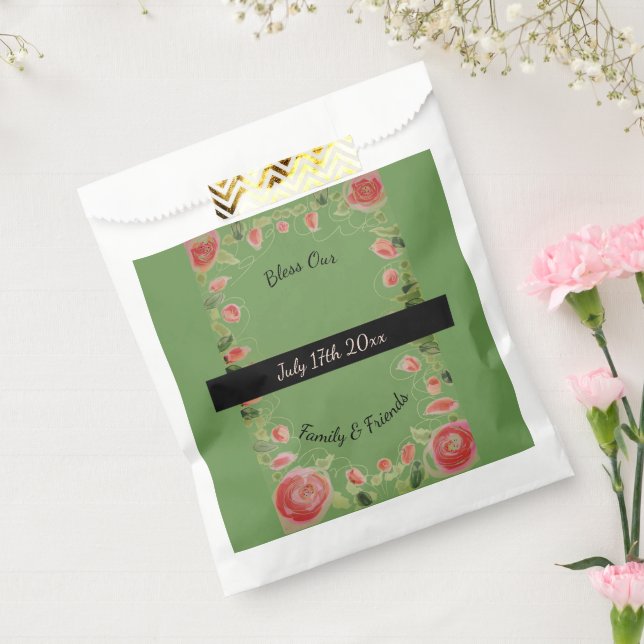 Sehr Hübsche WeddingGefallen Cookie Bag Geschenktütchen (Versiegelt)