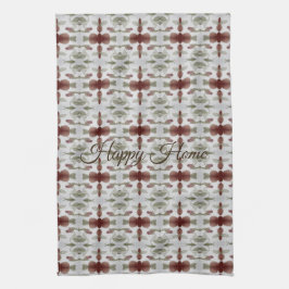 Sehr Hübscher Gemusterter Designer Geschirrtuch