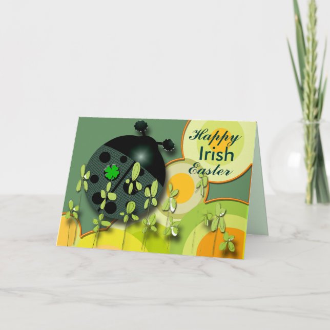 Sehr Iren Ostern Feiertagskarte (Vorderseite)