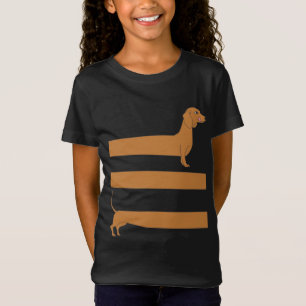 Sehr lange Dackel lustig T-Shirt