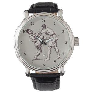 Sehr lustige alte Martial Arts Armbanduhr