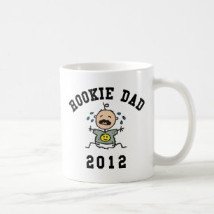 Sehr lustige neue T - Shirts des Rookie-Vater-2012 Kaffeetasse