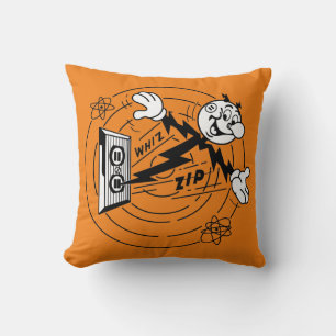 Sehr lustige Reddy Kilowatt-Throw-Kissen Kissen