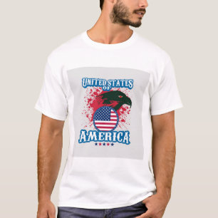 Sehr lustige USA Adler T - Shirt