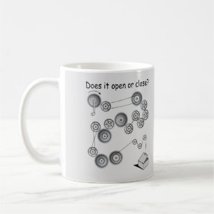 Sehr lustige Zahnräder und Gurtpuzzle Tasse
