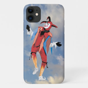 Sehr lustiger Clown Jester iPhone Case