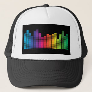 Sehr lustiger Digital Graphic Equalizer Hat Truckerkappe
