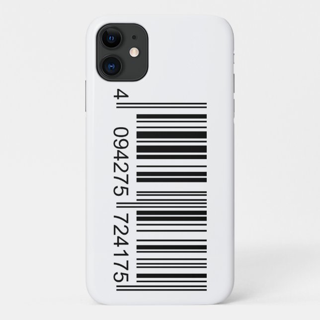 Sehr lustiger Strichcode Case-Mate iPhone Hülle (Rückseite)